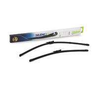 VALEO Silencio Tergicristalli VF370 Kit di Spazzole tergicristallo originali Flat Blade ad Alte Prestazioni, Maggior Visibilità su Strada 600mm/475mm Anteriore Confezione da 2 574470