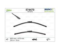 Valeo 574470 Tergicristallo Frontale per Audi Mercedes-Benz Renault BMW Infiniti