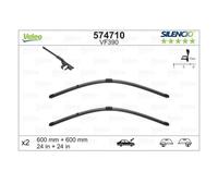 Valeo 574710 Spazzola Anteriore Per Mercedes-Benz W204 S204