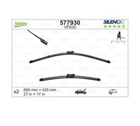 Valeo 577930 Spazzola Anteriore Per DS DS7 Crossback J4 JC JR Citroën Peugeot