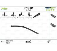 VALEO 578501 Spazzola tergi per ABARTH,AUDI,BYD,CHRYSLER,FIAT,FORD,LANCIA,NISSAN