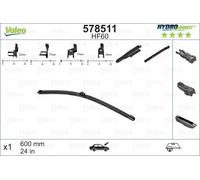 VALEO 578511 Spazzola tergi per ABARTH,ALFA ROMEO,ALPINE,AUDI,BMW,BYD,CHRYSLER,C
