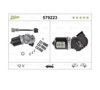 Valeo 579223 Motorino Tergicristalli Frontale per Renault Megane I Klasseic