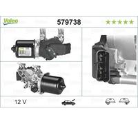 Motore del tergicristallo VALEO 579738