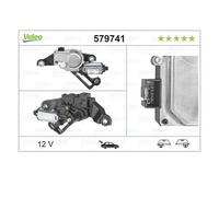 Motore del tergicristallo VALEO 579741