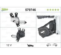 Motore del tergicristallo VALEO 579746
