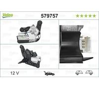 VALEO 579757 Motore tergicristallo per CITROËN C3 Picasso Posteriore