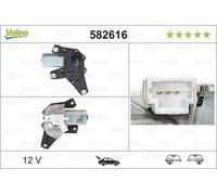 VALEO 582616 Motore tergicristallo per RENAULT Clio III Hatchback (BR0/1, CR0/1)