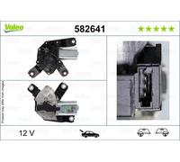 Valeo Motore tergicristallo posteriore 582641 12 V per Opel Corsa D