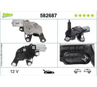 VALEO 582687 Motore tergicristallo per VW CADDY IV Furgonato (SAA, SAH)
