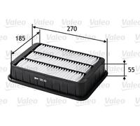 VALEO 585161 Filtro aria per CITROËN,MITSUBISHI,PEUGEOT