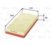 VALEO 585189 Filtro aria per MITSUBISHI,VOLVO