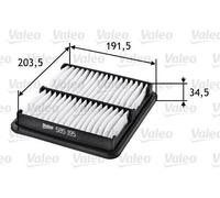 VALEO 585195 Filtro aria per CHEVROLET SPARK