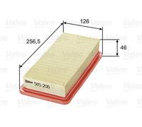VALEO 585206 Filtro aria per HYUNDAI