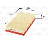 VALEO 585217 Filtro aria per VOLVO V70 II (285) XC70 Cross Country (295)