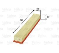 VALEO 585323 Filtro aria per MERCEDES-BENZ