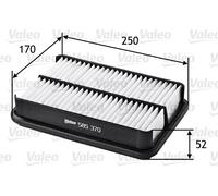VALEO 585370 Filtro aria per CITROËN,GEO,ISUZU,MAZDA,MITSUBISHI,PEUGEOT,TOYOTA,V