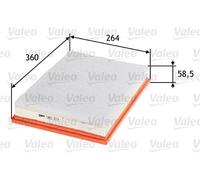 VALEO 585377 Filtro aria per NISSAN,OPEL,RENAULT,VAUXHALL