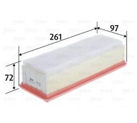 VALEO 585417 Filtro aria per DACIA,RENAULT