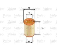 VALEO 585681 Filtro aria per SMART