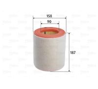 VALEO 585763 Filtro aria per AUDI