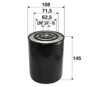VALEO 586014 Filtro olio per ALFA ROMEO,CITROËN,FIAT,IVECO,JEEP,LANCIA,OPEL,PEUG