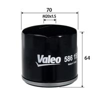 VALEO 586155 Filtro olio per MAZDA