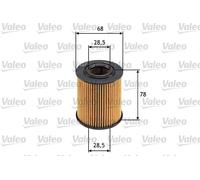 VALEO 586528 Filtro olio per ALPINA,BMW,LAND ROVER,OPEL