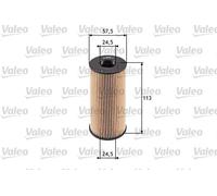 VALEO 586529 Filtro olio per NISSAN,OPEL,RENAULT,VAUXHALL