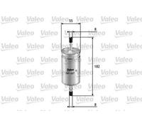VALEO 587027 Filtro carburante Filtro combustibile per FORD FOCUS III Filtro per