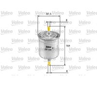 VALEO 587040 Filtro carburante