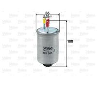 VALEO 587503 Filtro carburante per FORD,HYUNDAI,JAGUAR,KIA,SSANGYONG,TATA