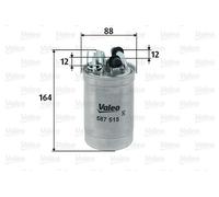 VALEO 587515 Filtro carburante