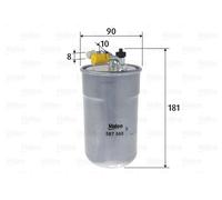 VALEO 587568 Filtro carburante per OPEL,VAUXHALL