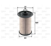 VALEO 587925 Filtro carburante per FORD