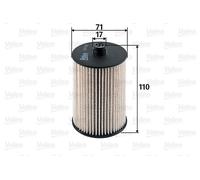 VALEO 587926 Filtro carburante per VOLVO