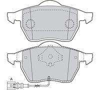VALEO 598486 Kit pastiglie freno Freno di stazionamento a disco Kit pastiglie freno Freno a disco