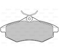 VALEO 598500 Kit pastiglie freno, Freno a disco per CITROËN