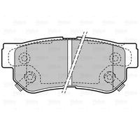 VALEO 598748 Kit pastiglie freno, Freno a disco per HYUNDAI,HYUNDAI (BEIJING),KI