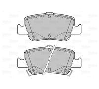 VALEO 601377 Kit pastiglie freno, Freno a disco per TOYOTA
