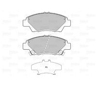VALEO 601379 Kit pastiglie freno, Freno a disco per HONDA