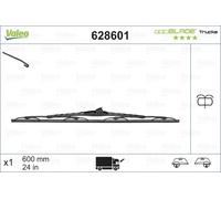 VALEO 628601 Spazzola tergi per DAF,IVECO,NISSAN,OPEL,RENAULT,RENAULT TRUCKS,VAU