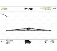 VALEO 628700 Spazzola tergi per FORD,FORD AUSTRALIA,MAN,MCW,MERCEDES-BENZ,NEOPLA