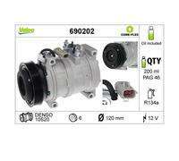 Valeo 690202 Compressore Aria Condizionata Per Jeep Cherokee Chrysler Voyager IV