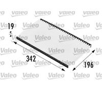 VALEO 698166 Filtro, Aria abitacolo per HOLDEN,OPEL,VAUXHALL