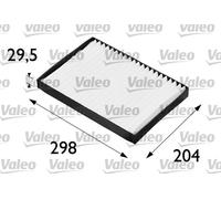 VALEO 698606 Filtro abitacolo per AUDI A4 Avant (8ED, B7) A4 Limousine (8EC, B7)