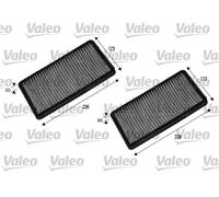 VALEO 698857 Filtro, Aria abitacolo per ALPINA,BMW,ROLLS-ROYCE