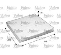 Filtro aria abitacolo Valeo ESSENTIAL 698885 Filtro particelle (polline) Protezione contro il polline, la polvere e i batteri