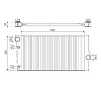 VALEO 701193 Radiatore motore