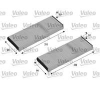 VALEO 715500 Filtro, Aria abitacolo per AUDI,VW